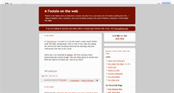 Desktop Screenshot of footsieontheweb.com